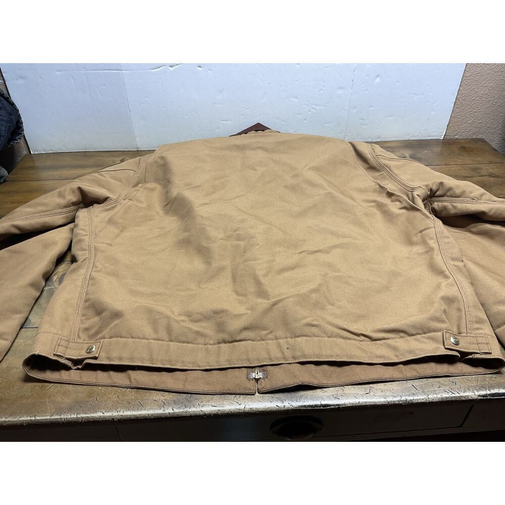 Carhartt Vintage Detroit J001 Mens Workwear Jacket Size 3XL Tall Blanket Lined - Picture 15 of 16